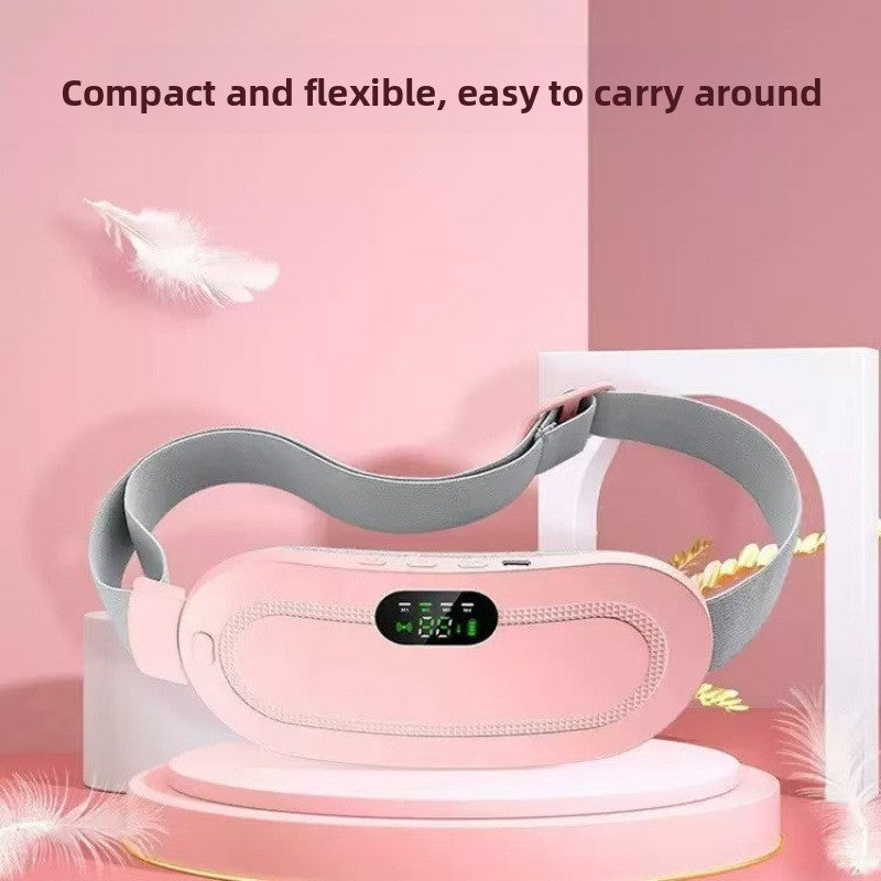 Electric Heating Massage Belt with Vibration and Hot Compress