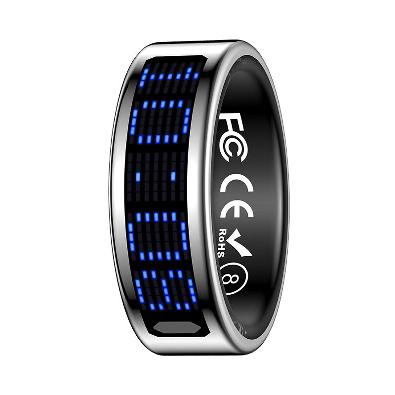 Smart Health Monitoring Ring with Touch Display